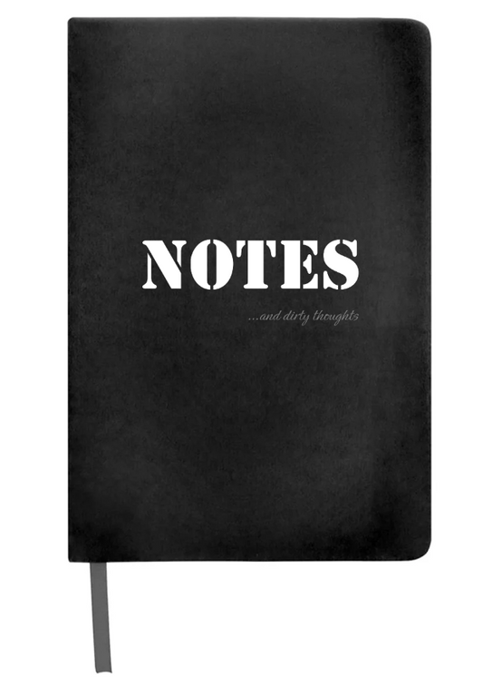 Notizbuch "Notes...and dirty thoughts"