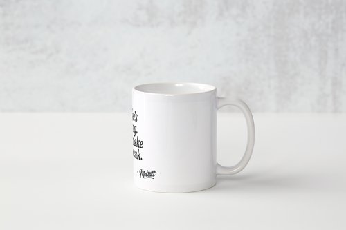 Tasse "Coffee's strong"